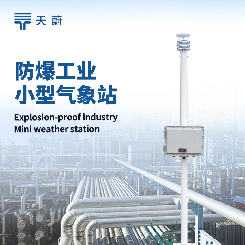 防爆小型氣象站系統(tǒng):特殊防爆工藝,保障環(huán)境安全